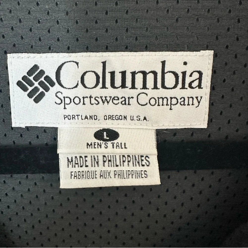 Columbia Sportswear Company Packable Green Jacket With Removable Sleeves Lg Tall - Picture 7 of 10